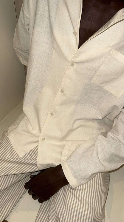 Linen Relaxed Fit Men's Shirt