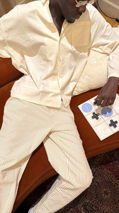 Linen Relaxed Fit Men's Shirt