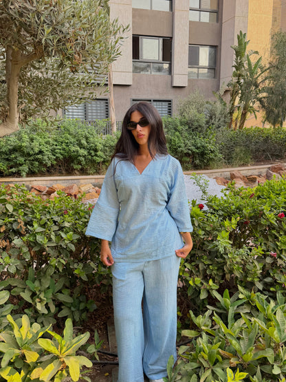 Aqua blue set