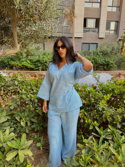 Aqua blue set