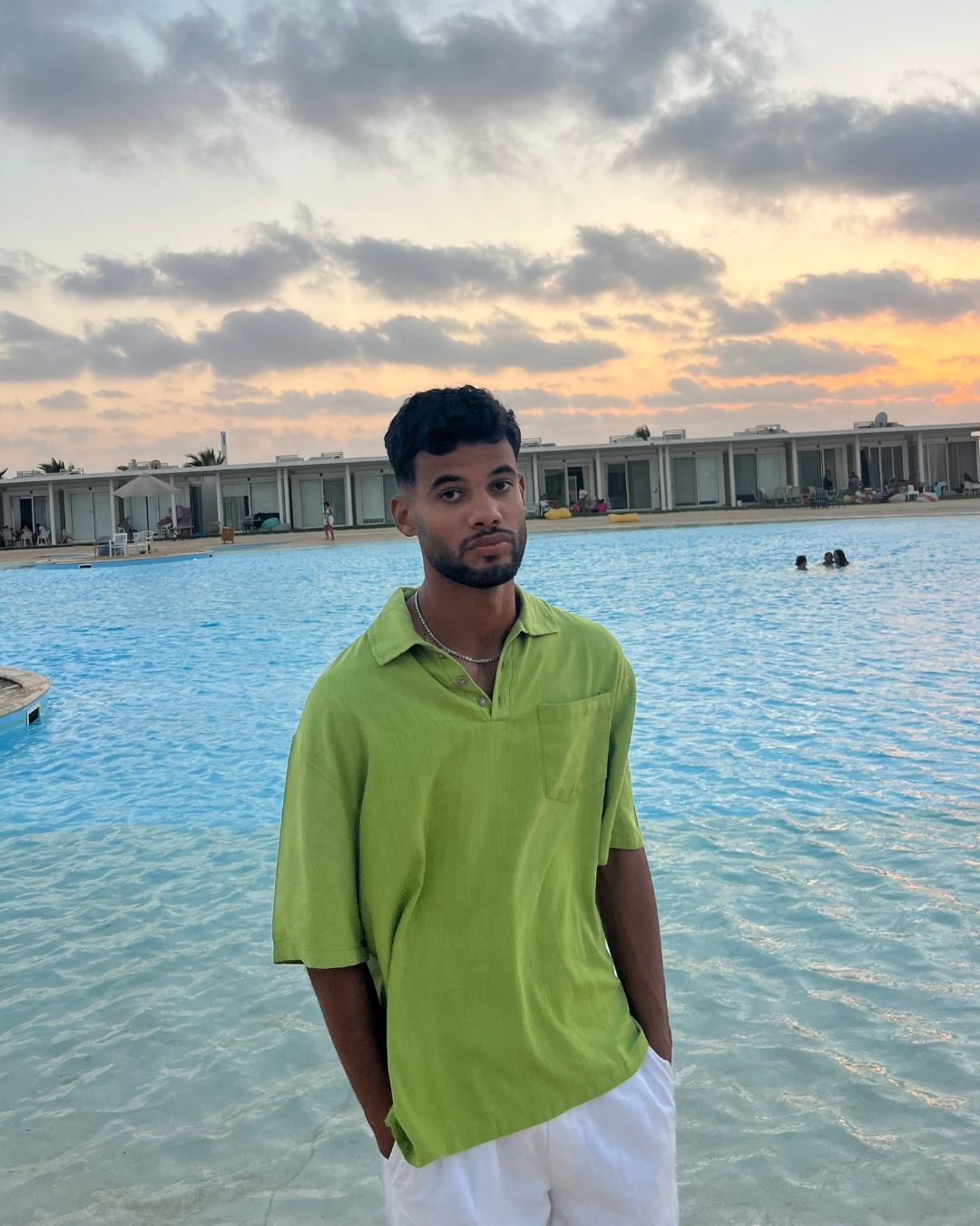 Linen Shirt - Olive Green