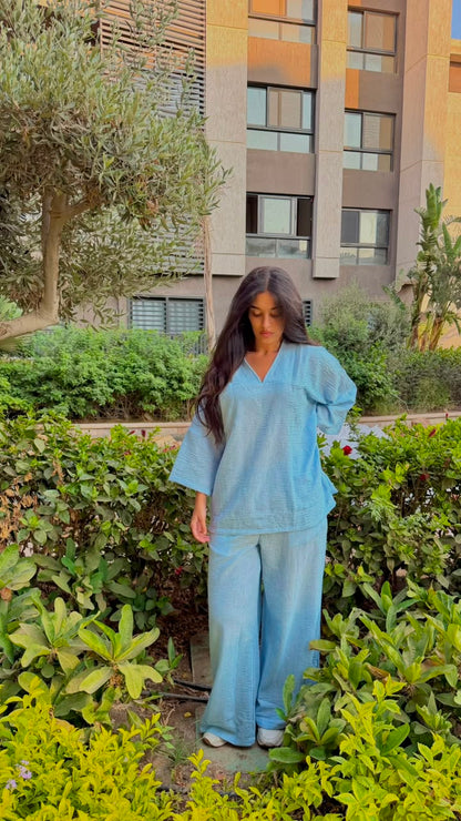 Aqua blue set