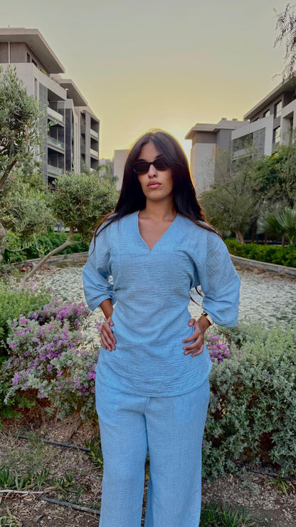 Aqua blue set